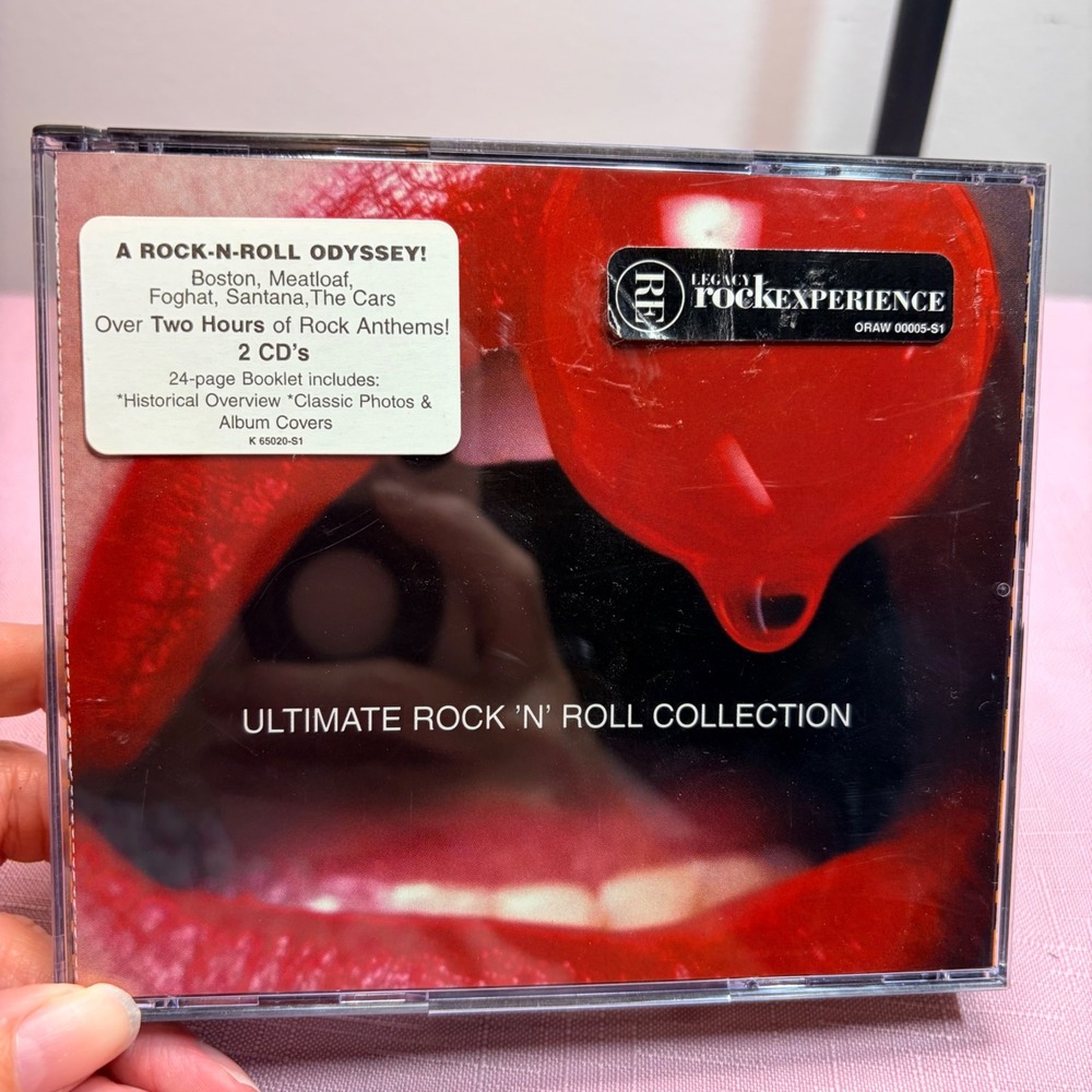 Ultimate Rock N Roll Collection 2 CD Set 1996 Boston Meat Loaf The Cars Legacy
